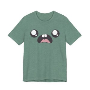 Gasp Emoji Shocked Face Unisex Jersey Short Sleeve Tee