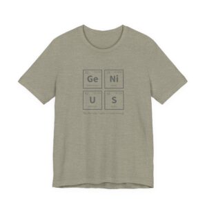 Genius Periodic (Black Graphic) Table T-Shirt