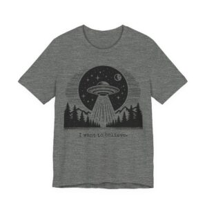 Space: I Want to Believe T-shirt